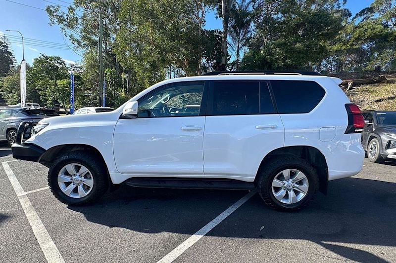 2021 Toyota Landcruiser Prado GDJ150R GXL Glacier White 6 Speed Sports Automatic Wagon62936658379649114