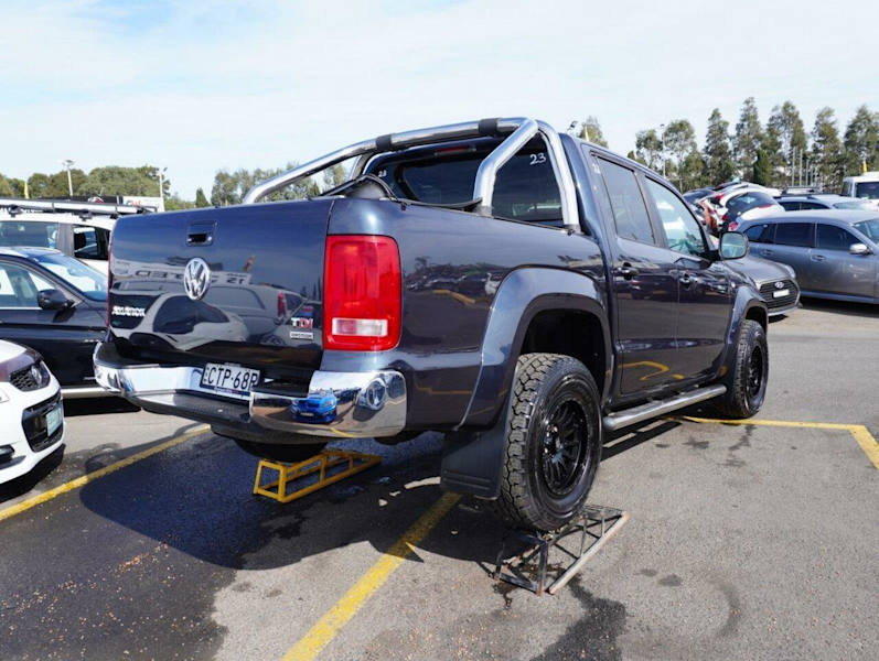 2014 Volkswagen Amarok 2H MY15 TDI420 4Motion Perm Highline Black 8 Speed Automatic Utility62936662702467114