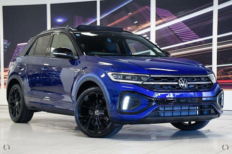 2024 Volkswagen T-ROC D11 MY25 140TSI DSG 4MOTION R-Line Blue 7 Speed Sports Automatic Dual Clutch62934703163779110