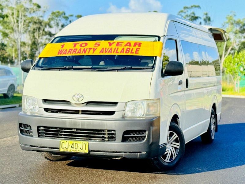 2010 Toyota HiAce TRH223R MY11 Upgrade Commuter White 4 Speed Automatic Bus62886406429571111