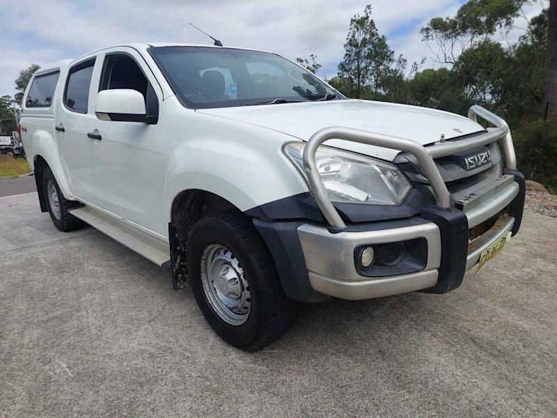 2017 Isuzu D-MAX TF MY15.5 SX HI-Ride (4x4) White 5 Speed Automatic Crew Cab Utility62933714098051114