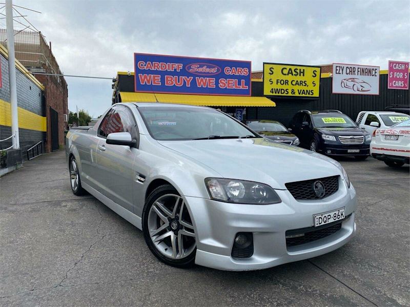 2011 Holden Commodore VE II SV6 Silver, Chrome 6 Speed Automatic Utility628827282970901128