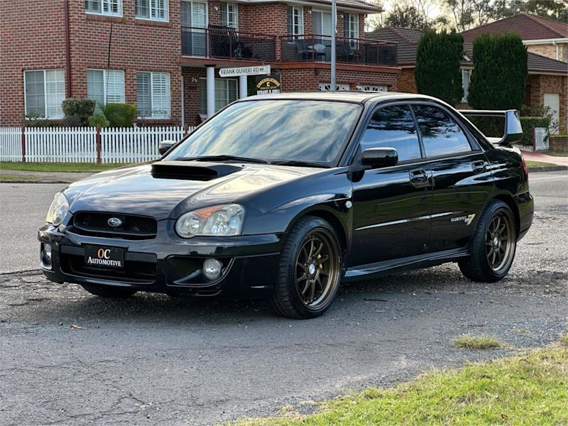 2004 Subaru Impreza MY04 WRX Club Spec EVO 7 Black 5 Speed Manual Sedan62882738793859110