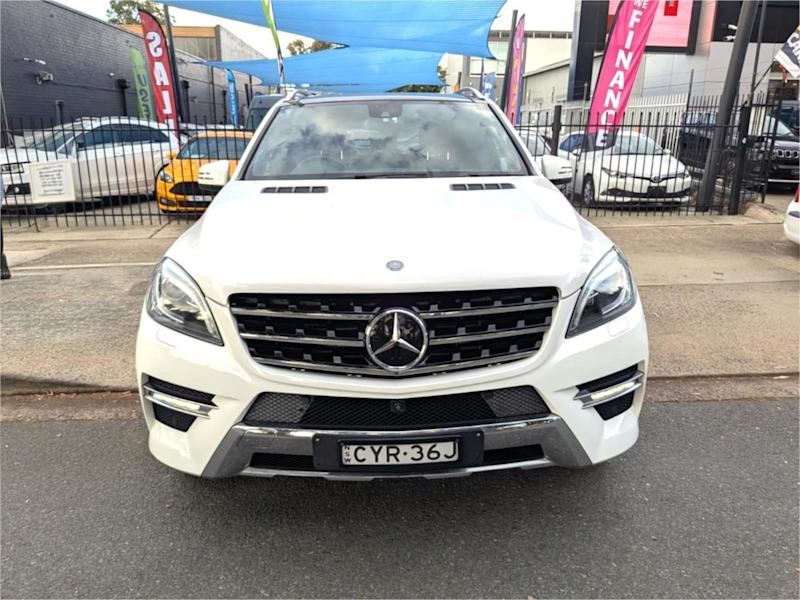 2015 Mercedes-Benz ML350 CDI BlueTEC 166 MY14 4x4 White 7 Speed Automatic Wagon62935680797059111