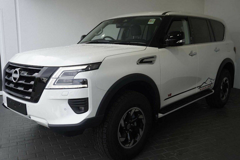 2024 Nissan Patrol Y62 MY24 Warrior Moonstone White 7 Speed Sports Automatic Wagon62933704668546112