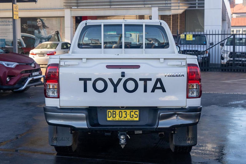 2021 Toyota Hilux GUN126R SR Double Cab White 6 Speed Sports Automatic Utility62935685297795114