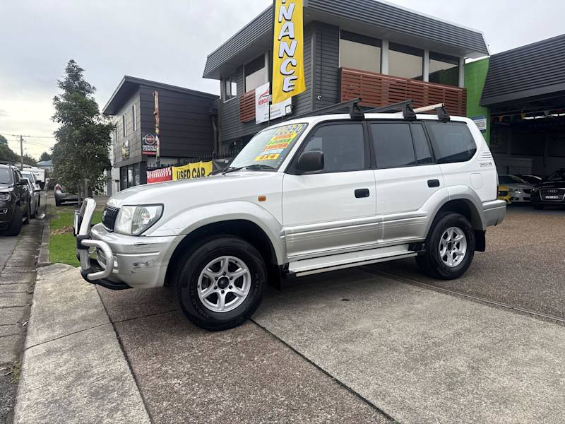 2002 Toyota Landcruiser Prado VZJ95R GXL (4x4) White 4 Speed Automatic 4x4 Wagon62882721911298111