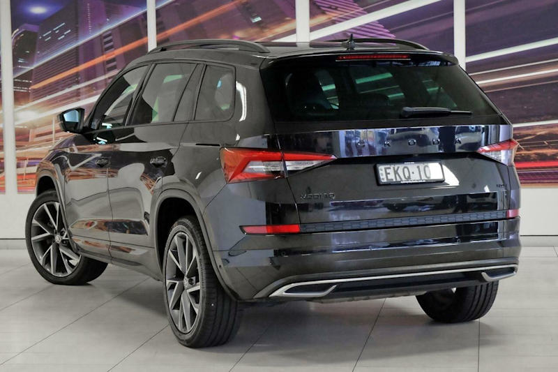 2020 Skoda Kodiaq NS MY20.5 132TSI DSG Sportline Black 7 Speed Sports Automatic Dual Clutch Wagon62936662821379111