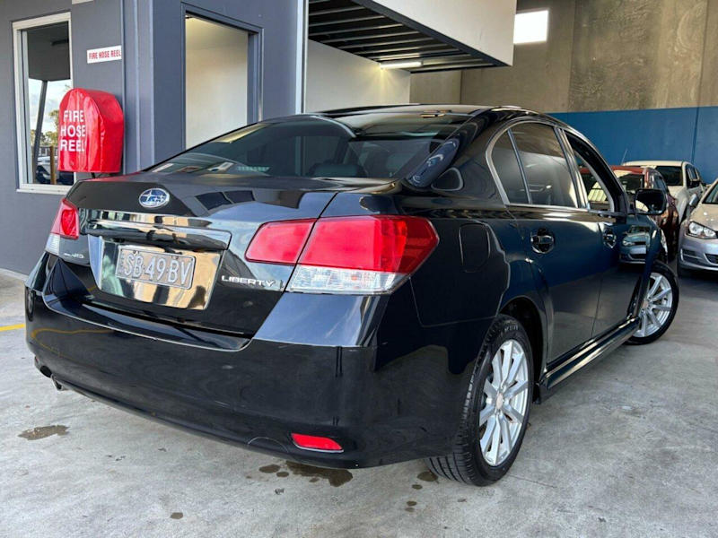 2010 Subaru Liberty 2.5i PREMIUM MY10 Black Automatic Sedan62933715370241113
