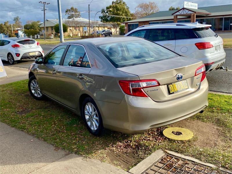 2014 Toyota Camry AVV50R Hybrid Bronze 1 Speed Constant Variable Sedan62882730920195114