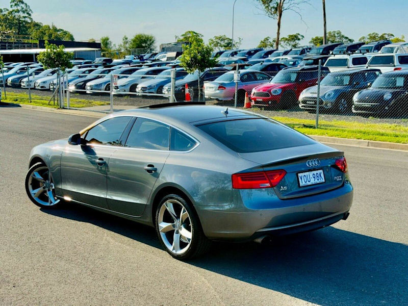 2014 Audi A5 8T MY14 Sportback 2.0 TFSI Quattro Grey 7 Speed Auto Direct Shift Hatchback62882772889987112