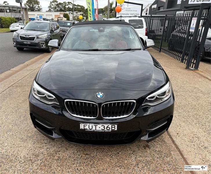 2018 BMW M240i F23 MY18 M240I Black 8 Speed Automatic Convertible62934700274945112