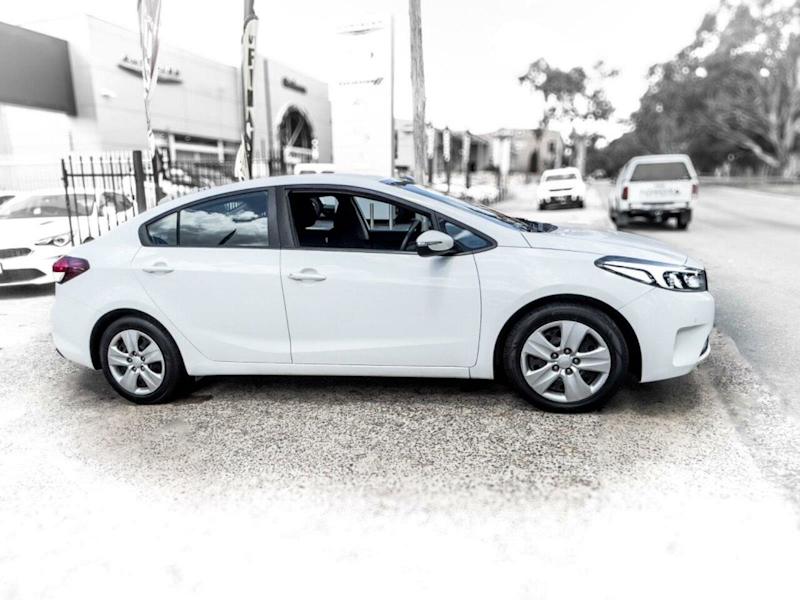 2017 Kia Cerato YD MY17 S White 6 Speed Auto Seq Sportshift Sedan62935686963329111