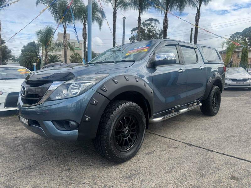 2016 Mazda BT-50 UR0YF1 XTR Blue 6 Speed Sports Automatic Utility62934705245698114