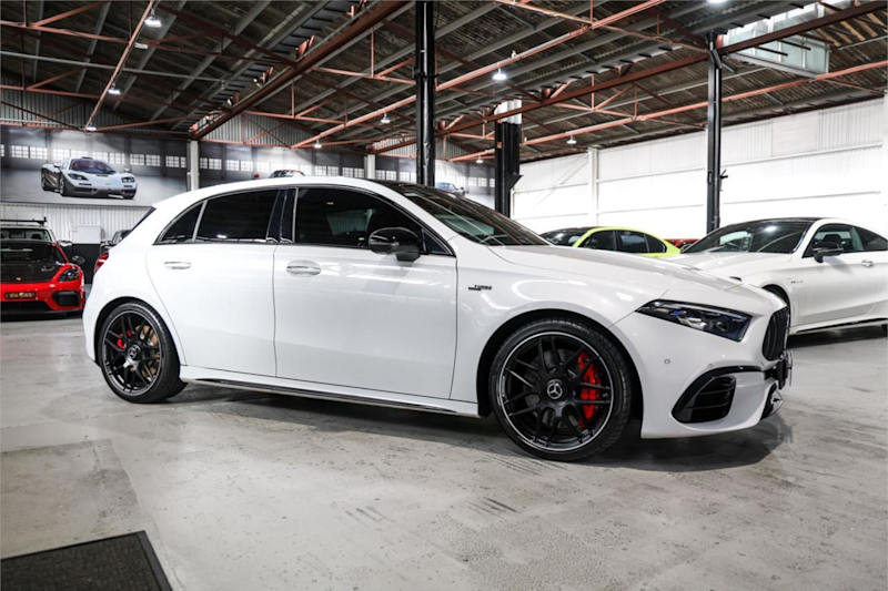 2023 Mercedes-Benz A-Class W177 803+053MY A45 AMG SPEEDSHIFT DCT 4MATIC+ S White 8 Speed62938584098306112