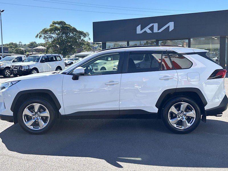 2021 Toyota RAV4 Axah52R GXL (2WD) Hybrid Glacier White Continuous Variable Wagon62937625642115112