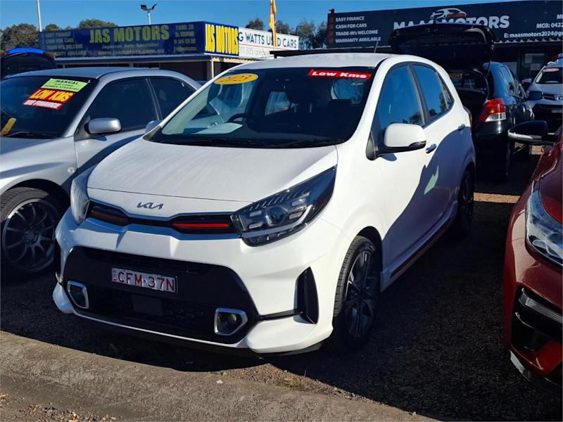 2023 Kia Picanto JA MY23 GT-Line (pe) White 4 Speed Automatic Hatchback62933704280449112