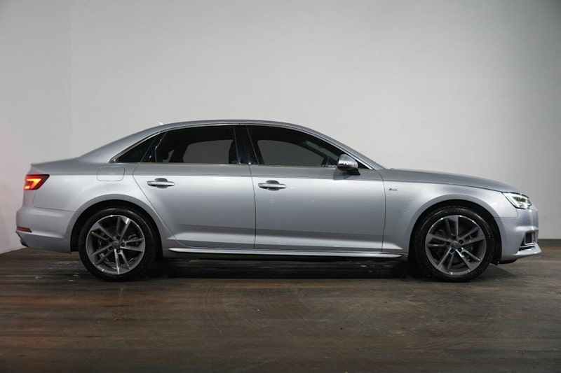 2018 Audi A4 F4 MY18 (B9) 1.4 TFSI S Tronic S Line Silver 7 Speed Auto Dual Clutch Sedan62934705105666113