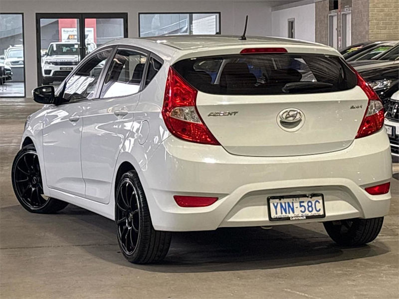 2018 Hyundai Accent RB6 MY18 Sport White 6 Speed Sports Automatic Hatchback62936656565891111