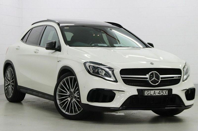 2017 Mercedes-Benz GLA-Class X156 807MY GLA45 AMG SPEEDSHIFT DCT 4MATIC White 7 Speed62882730010242110