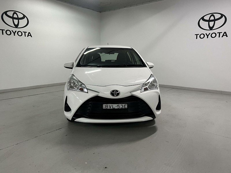 2017 Toyota Yaris NCP130R MY17 Ascent Glacier White 4 Speed Automatic Hatchback62882770258434111