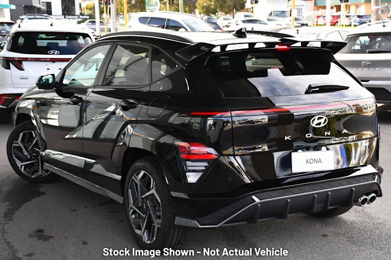 2024 Hyundai Kona SX2.V2 MY25 Premium 2WD N Line Yellow 1 Speed Constant Variable Wagon62933712082306111