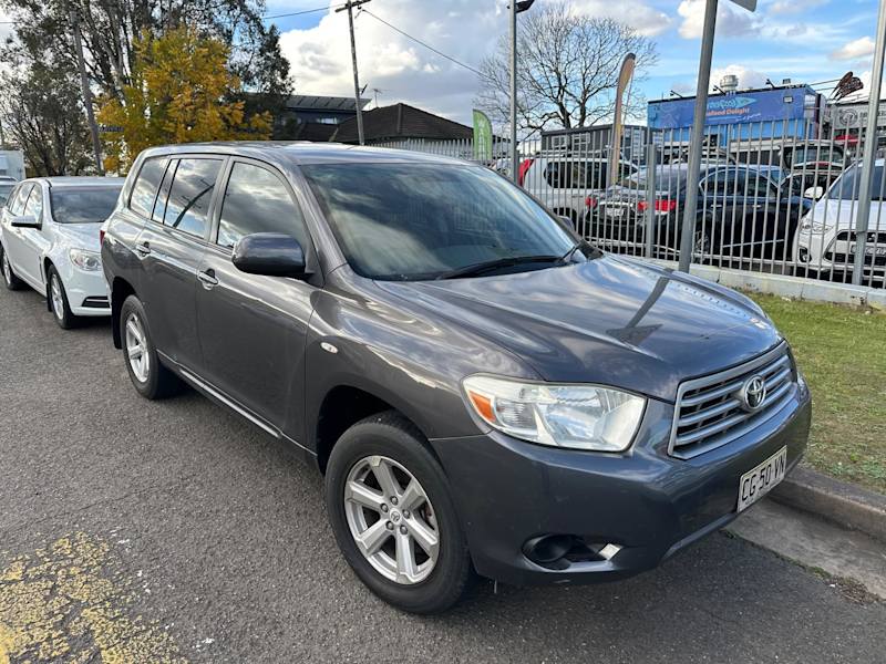 2009 Toyota Kluger KX-R (4x4) 7 SEAT GSU45R Grey Automatic Wagon62933706941569110