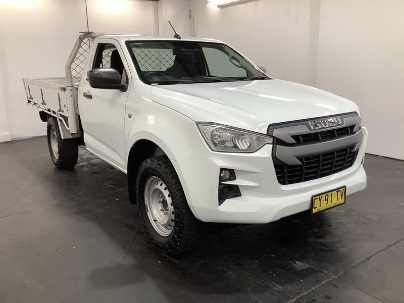 2020 Isuzu D-MAX TF MY19 SX HI-Ride (4x2) White 6 Speed Automatic Cab Chassis62937625529858110