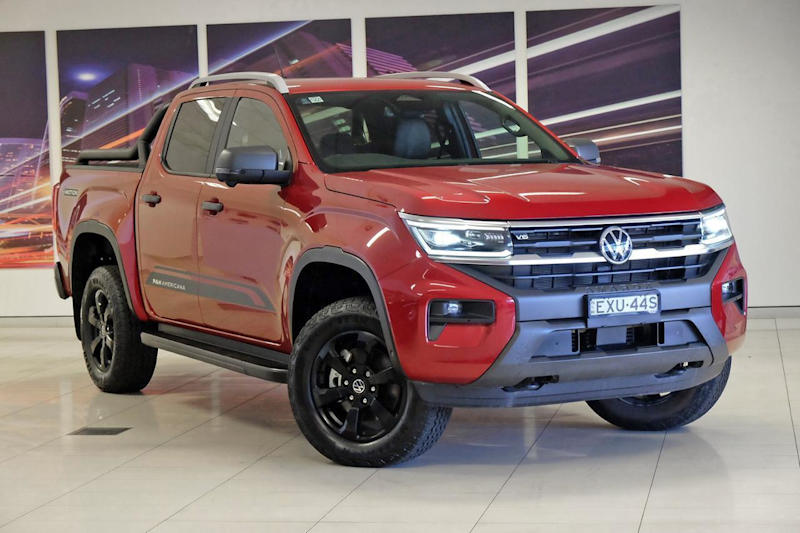 2023 Volkswagen Amarok NF MY23 TDI600 4MOTION Perm PanAmericana Red 10 Speed Automatic Utility62882731532290110