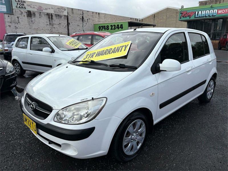 2009 Hyundai Getz TB MY09 S White 4 Speed Automatic Hatchback62934707973890114