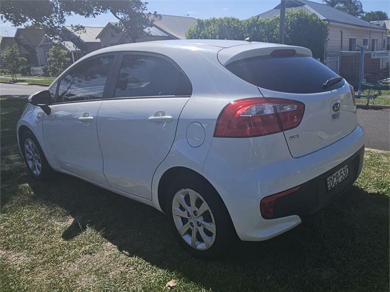 2015 Kia Rio UB MY16 S White 4 Speed Automatic Hatchback62882729098114112