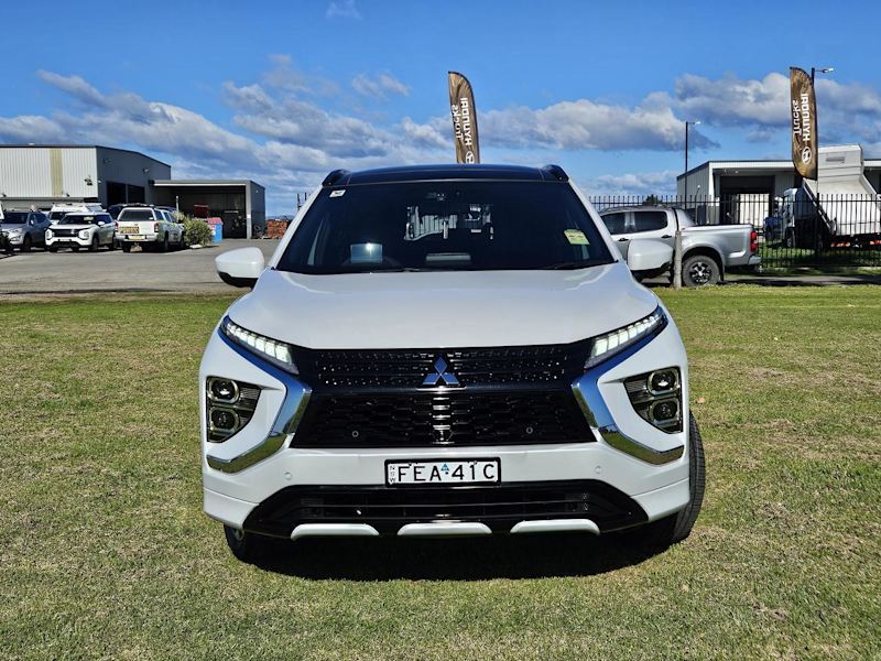 2023 Mitsubishi Eclipse Cross YB MY24 PHEV AWD Exceed White 1 Speed Automatic Wagon Hybrid62934694953090113
