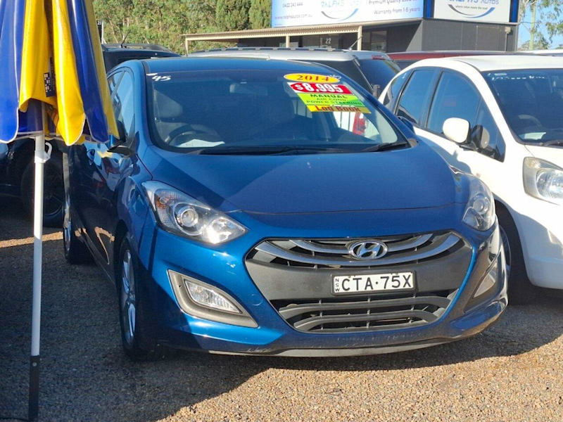 2014 Hyundai i30 GD2 MY14 Trophy Blue 6 Speed Manual Hatchback629356908851221111