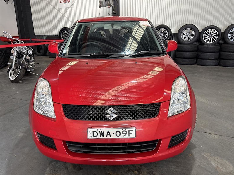 2010 Suzuki Swift EZ 07 Update Red 4 Speed Automatic Hatchback62934701631490111