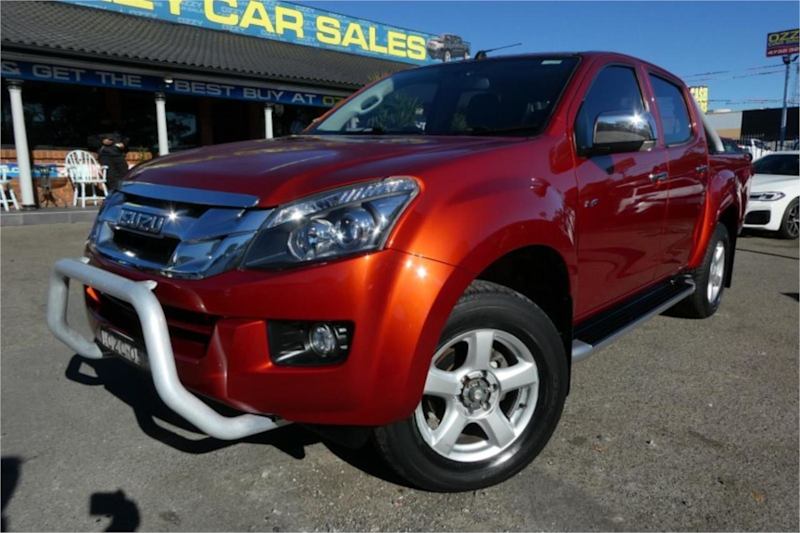 2015 Isuzu D-MAX TF MY15 LS-U HI-Ride (4x4) Orange 5 Speed Manual Crew Cab Utility62882770188673111