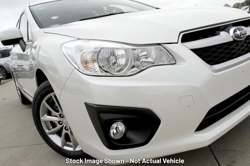 2014 Subaru Impreza G4 MY14 2.0i Lineartronic AWD Luxury Crystal White Pearl 6 Speed62935692106371111