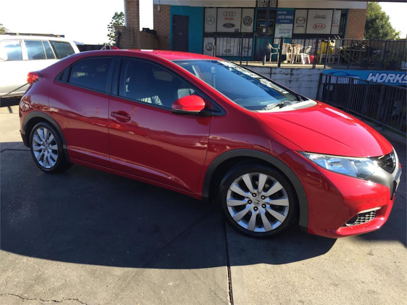 2013 Honda Civic FK VTi-L Red 5 Speed Automatic Hatchback62934704095235113