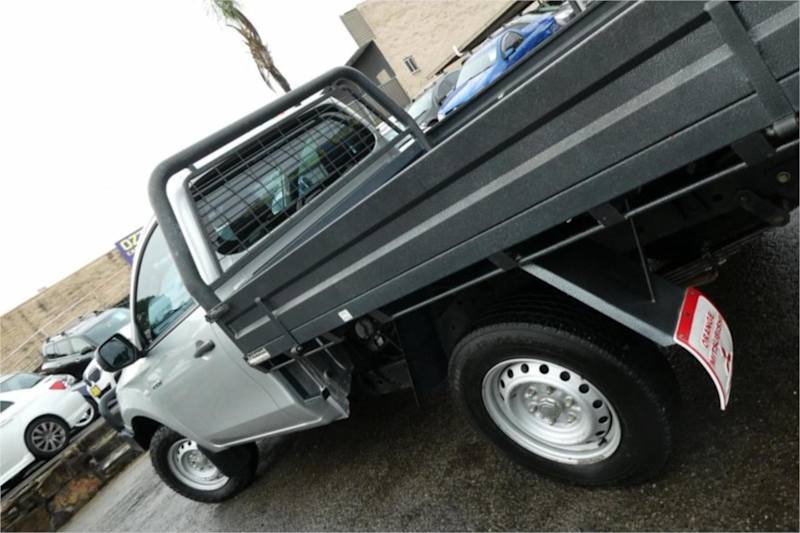 2015 Mitsubishi Triton MQ MY16 GLX Silver, Chrome 6 Speed Manual Cab Chassis62882768414083114