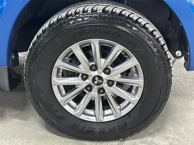 2018 Mitsubishi Triton MQ MY18 GLS Double Cab Blue 5 Speed Sports Automatic Utility62937622889730113