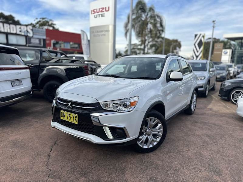 2019 Mitsubishi ASX XC MY19 ES (2WD) White Continuous Variable Wagon62936656788483110