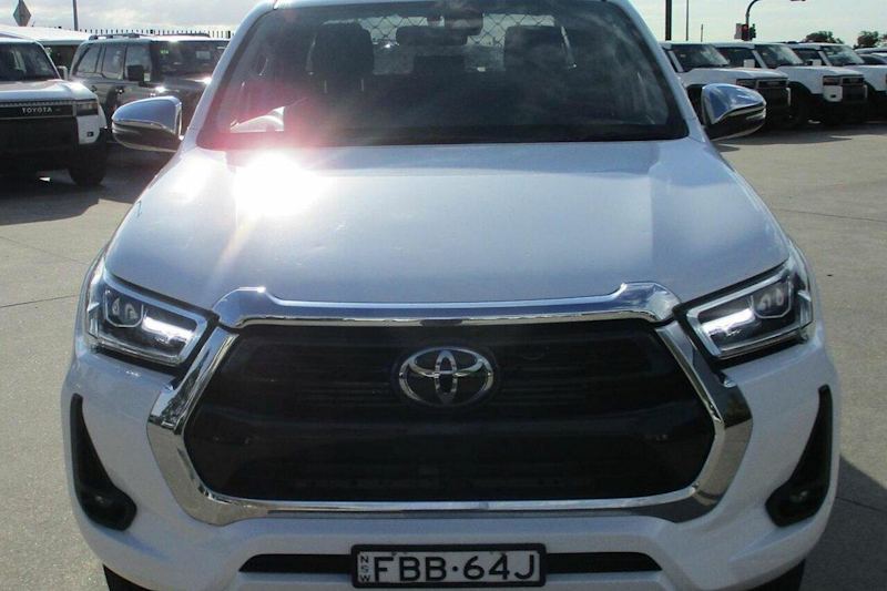 2023 Toyota Hilux GUN126R SR5 Glacier White Automatic Cab Chassis62937624887809112