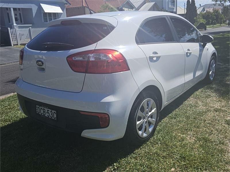 2015 Kia Rio UB MY16 S White 4 Speed Automatic Hatchback62882729098114114