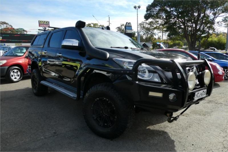 2011 Mazda BT-50 GT (4x4) Black 6 Speed Automatic Dual Cab Utility62934707964803110