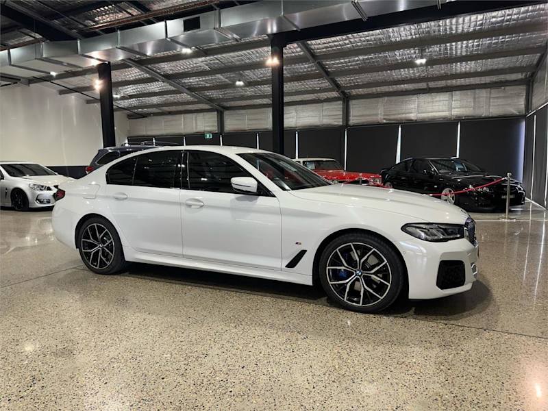 2022 BMW 5 G30 30d M Sport LCI White 8 Speed Auto Steptronic Sport Sedan62935685472386111