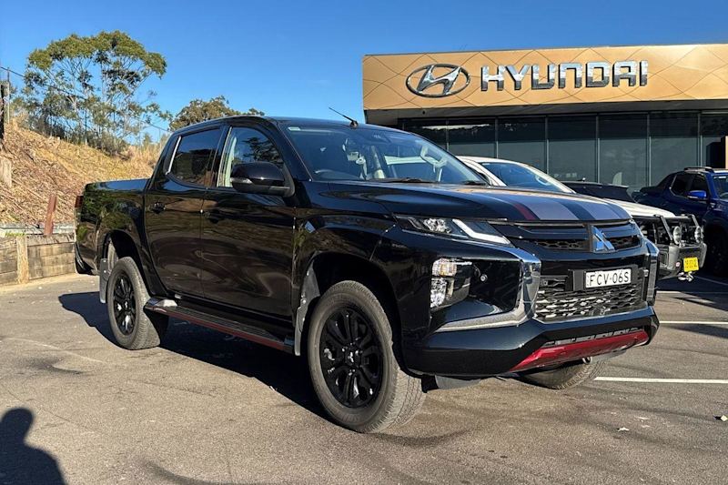 2023 Mitsubishi Triton MR MY23 Sport Edition Double Cab Black 6 Speed Sports Automatic Utility62938582877441110
