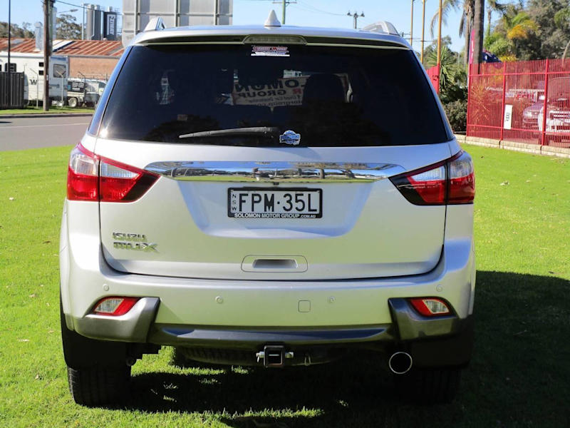 2016 Isuzu MU-X UC MY15 LS-T (4x2) Silver 5 Speed Automatic Wagon62939538536577114