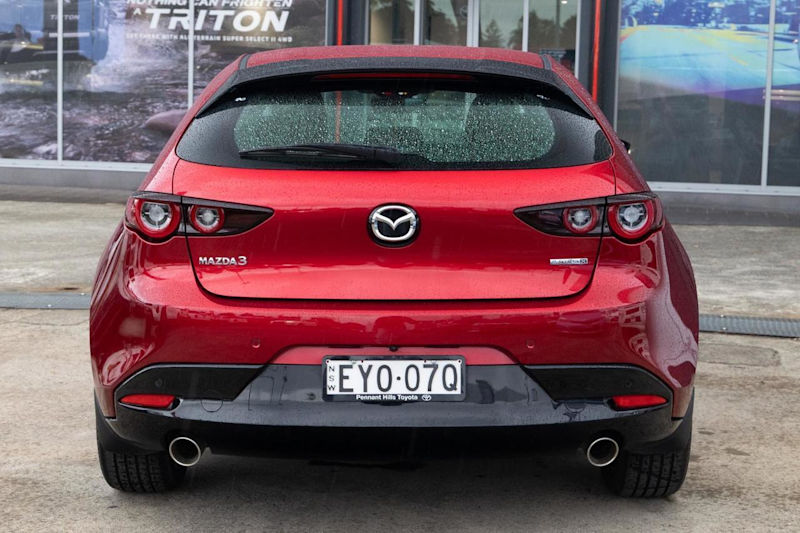 2023 Mazda 3 BP2HHA X20 SKYACTIV-Drive Astina Red 6 Speed Sports Automatic Hatchback62934703512961114