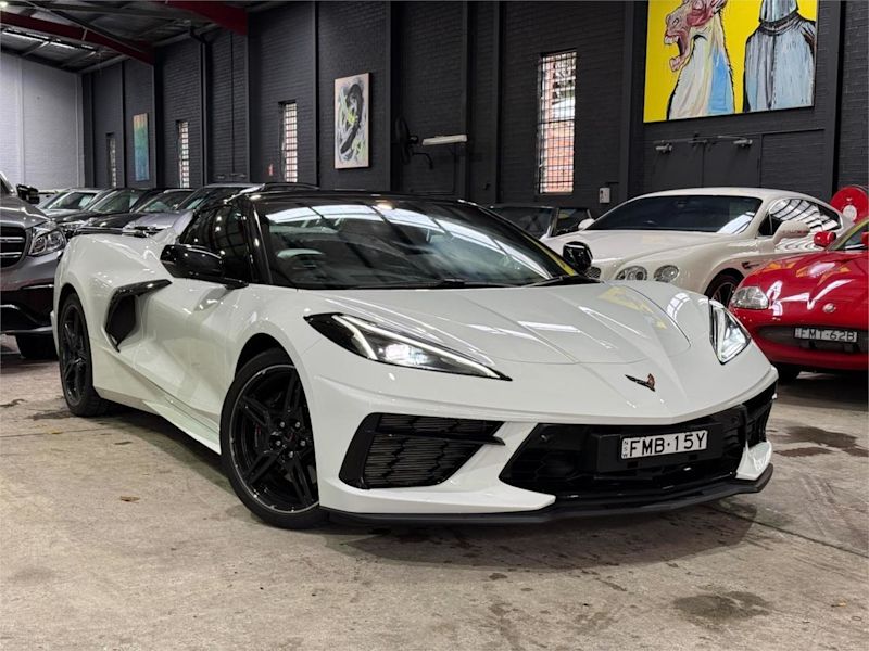 2024 Chevrolet Corvette C8 MY25 Stingray DCT 2LT White 8 Speed Sports Automatic Dual Clutch62882733192577110