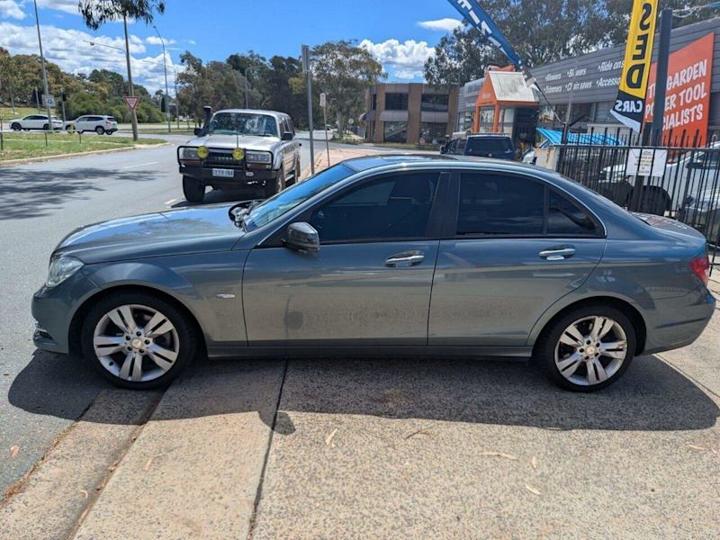 2011 Mercedes-Benz C200 W204 MY10 CGI Grey 5 Speed Automatic Tipshift Sedan62937624050947113