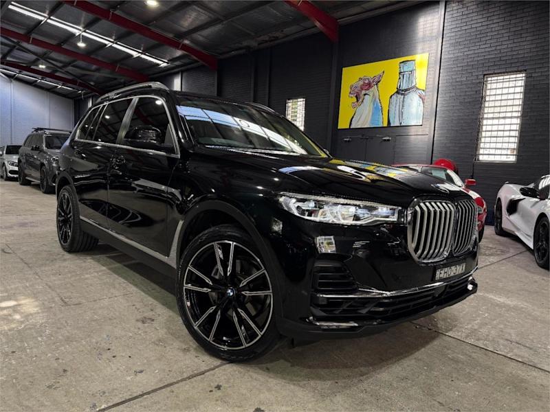 2020 BMW X7 G07 xDrive30d Steptronic Black 8 Speed Sports Automatic Wagon62882730952835111